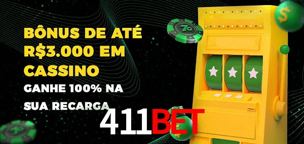 411bet melhor bônus de depósito