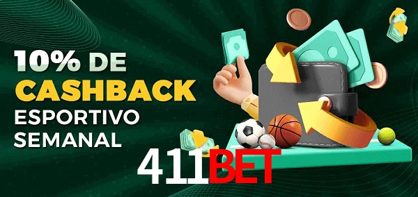 10% de bônus de cashback na 411bet